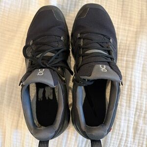 On Running Women’s Charcoal and Black Athletic Shoes